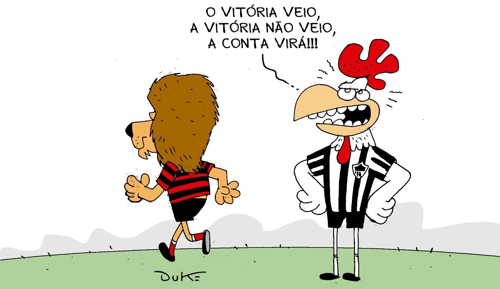 Charge do Duke | O empate do Atlético contra o Vitória