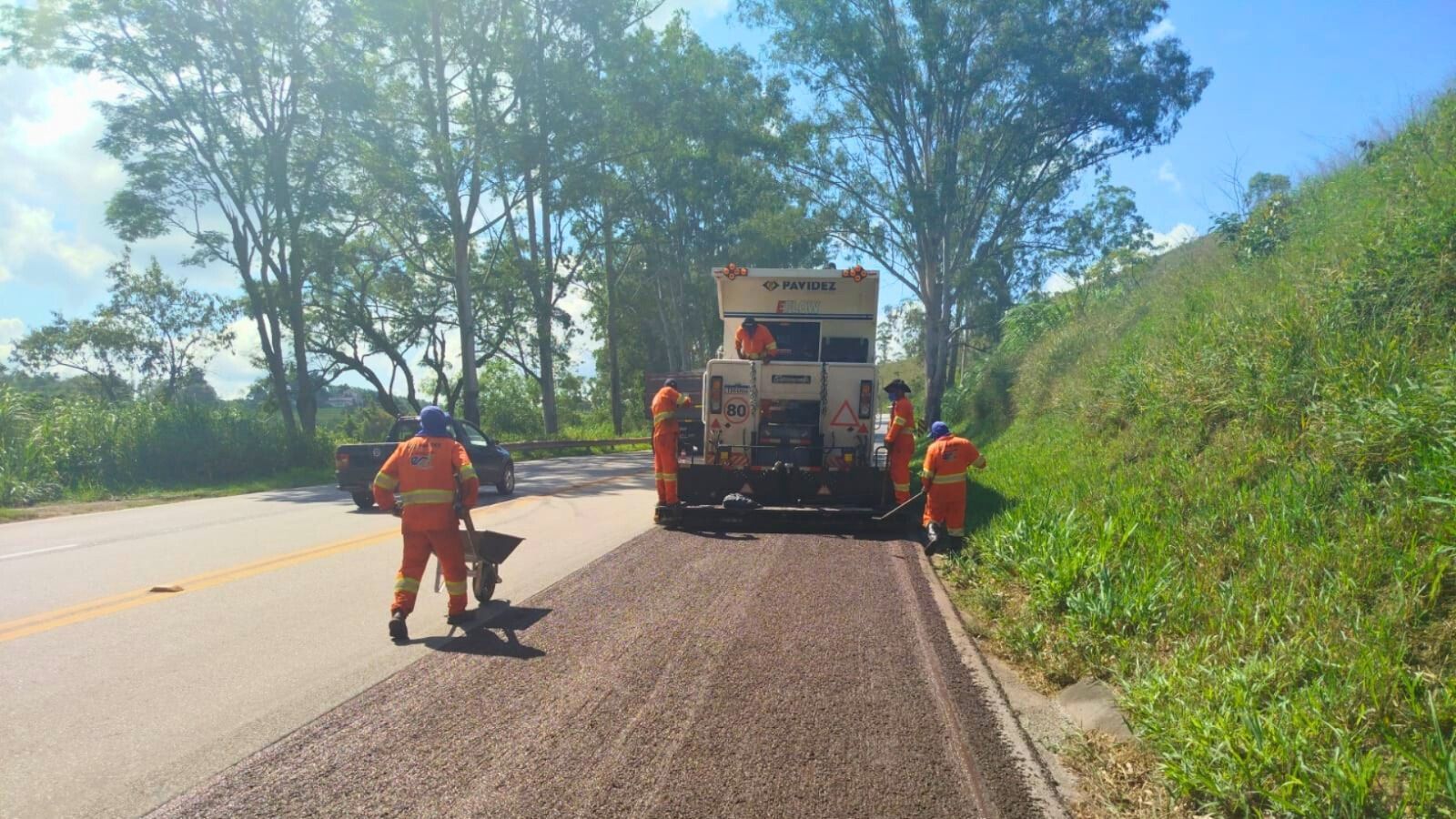 EPR Via Mineira promove melhorias na BR-040 com obras em dez cidades mineiras nesta semana