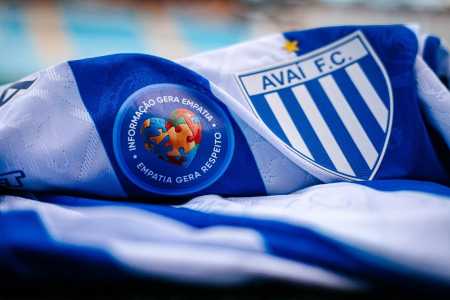 Avaí usará camisa especial em ação de conscientização sobre o Transtorno do Espectro Autista (TEA)
