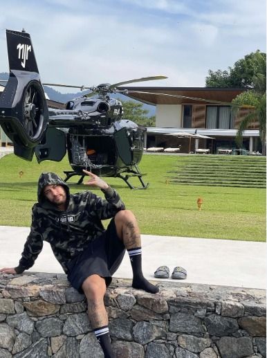 Conheça o helicóptero de Neymar que está proibido de voar