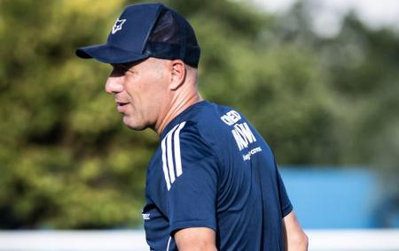 Leonardo Jardim durante treinamento do Cruzeiro