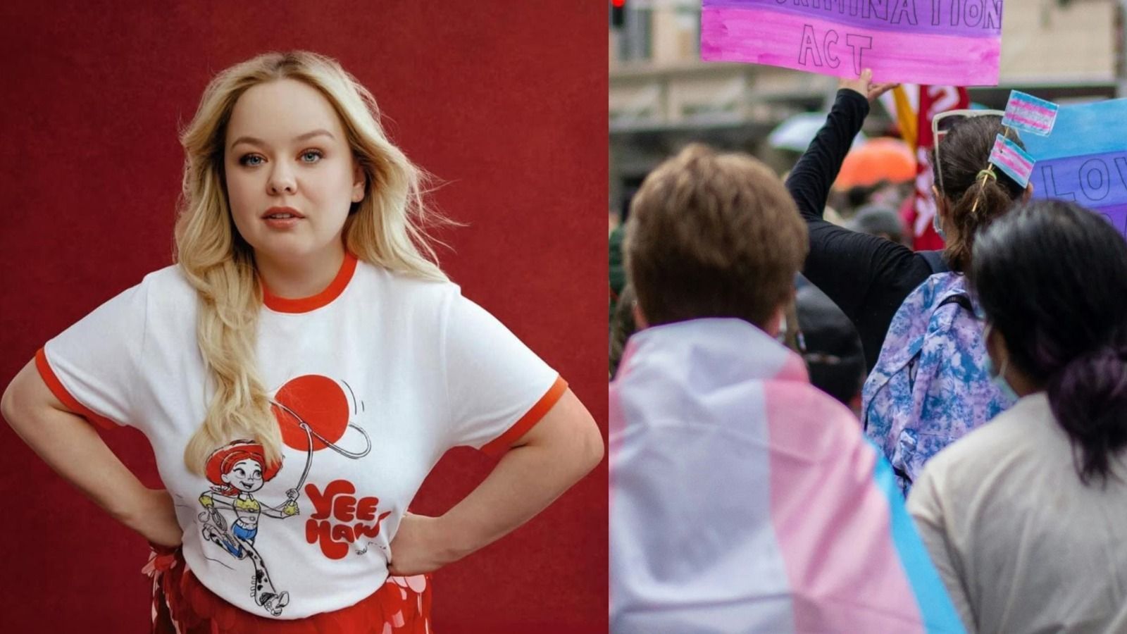 Atriz Nicola Coughlan arrecada mais de 70 mil libras em apoio à comunidade trans