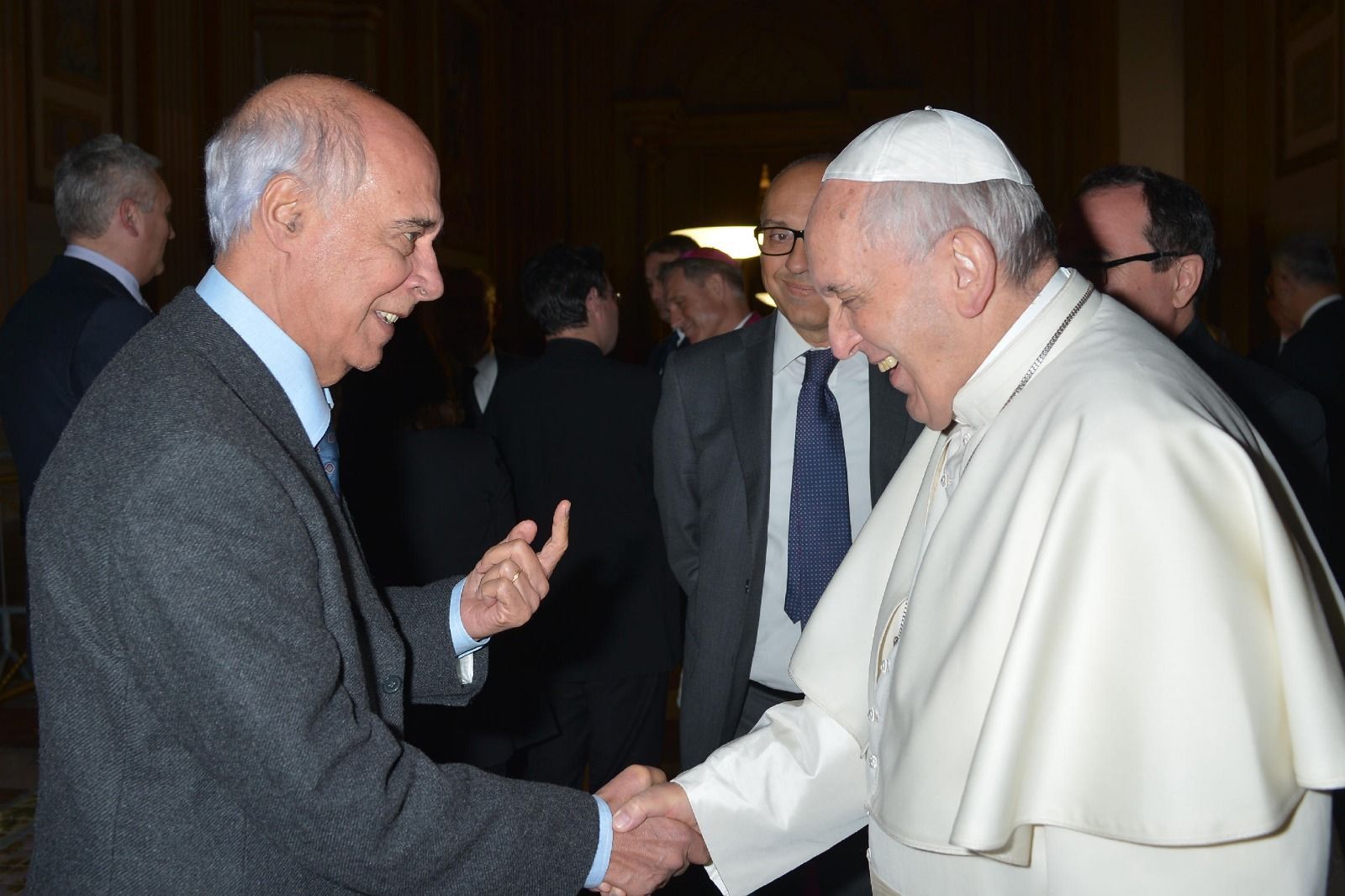 Em conversa com Papa Francisco, José Lino, da Itatiaia, falou de Atlético, San Lorenzo, Pelé e Maradona