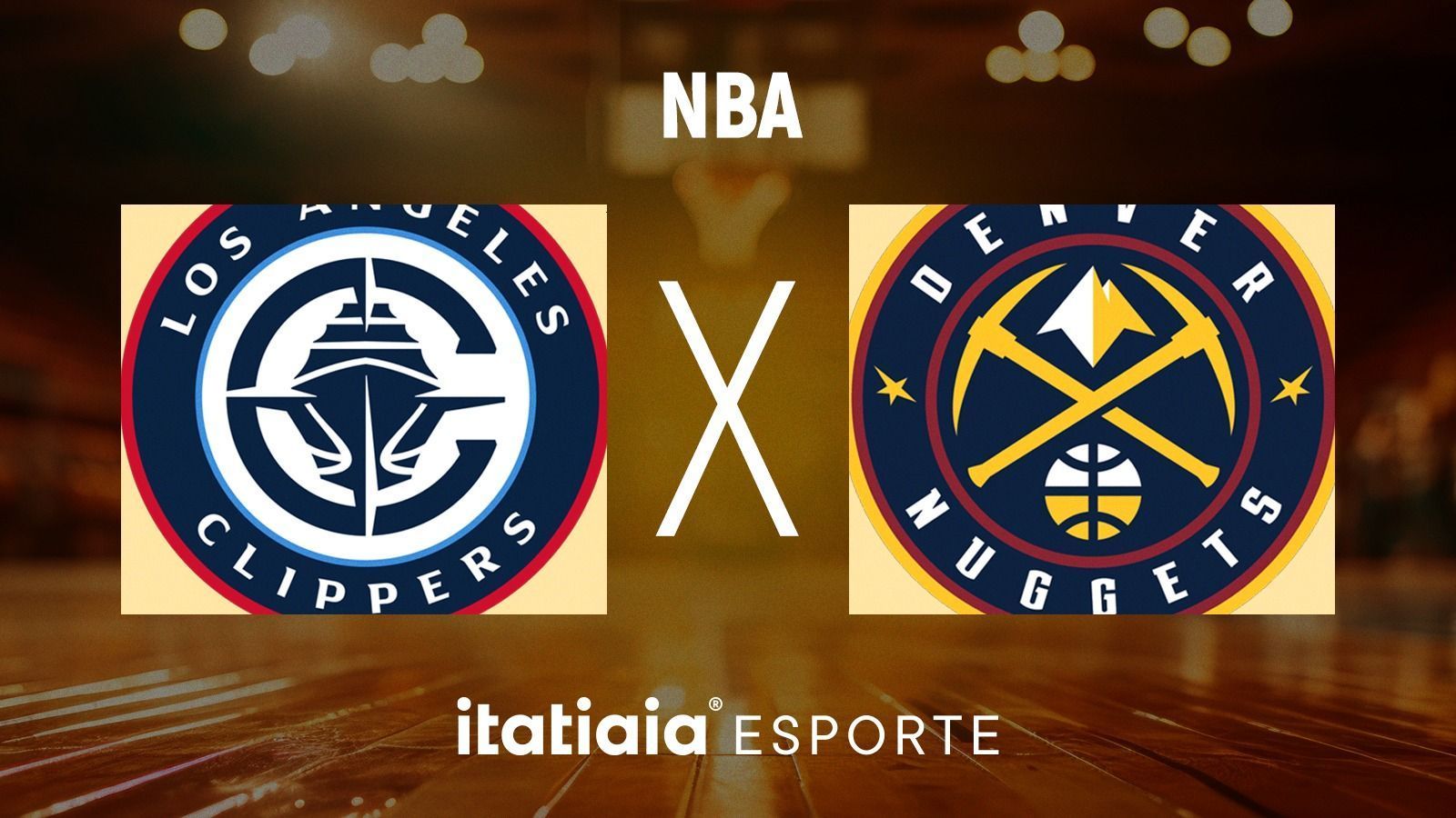 Horário e onde assistir ao vivo Clippers x Nuggets, pela NBA