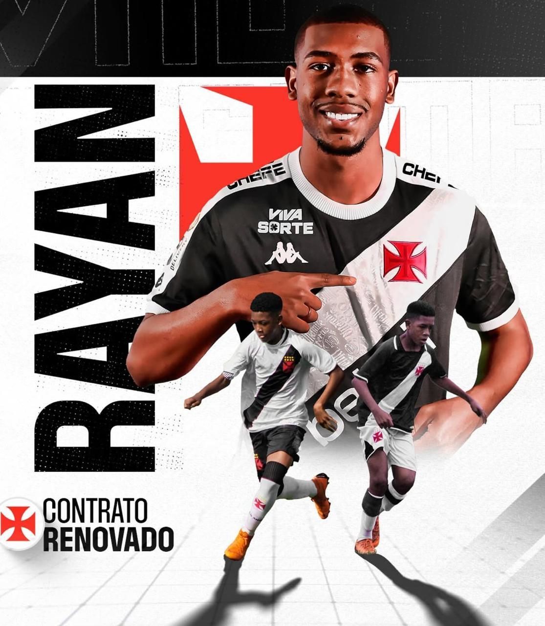 Vasco anuncia a renovação de contrato com destaque do time de Carille