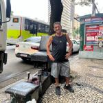 Viva a Praça Sete: engraxate há 39 anos se orgulha de ter criado três filhos graças à profissão