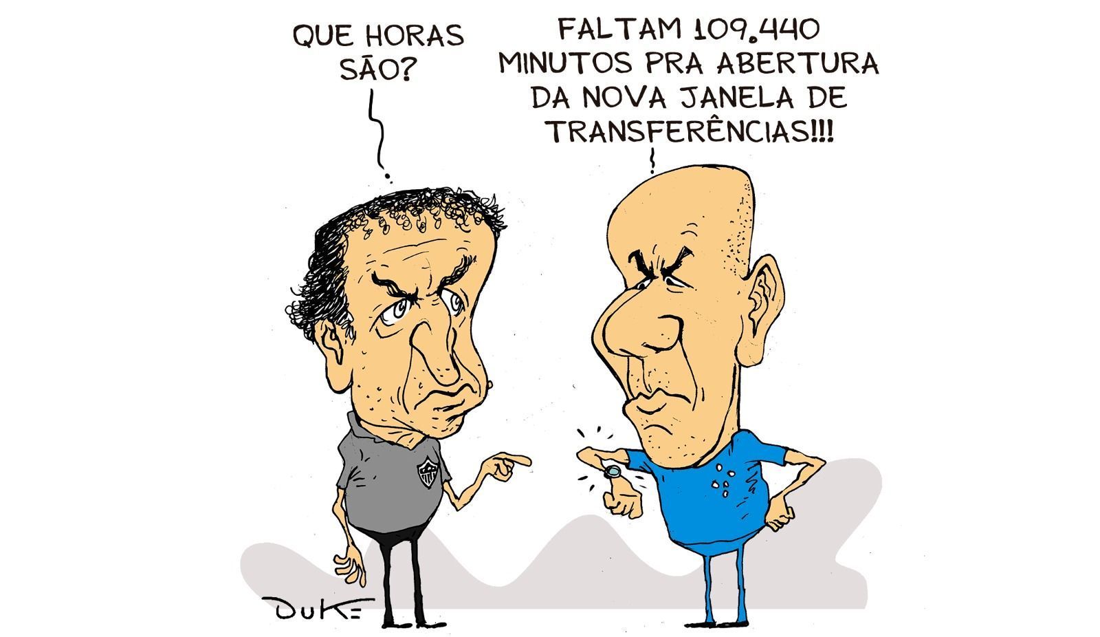 Charge do Duke | Cuca e Jardim de olho na janela de transferências
