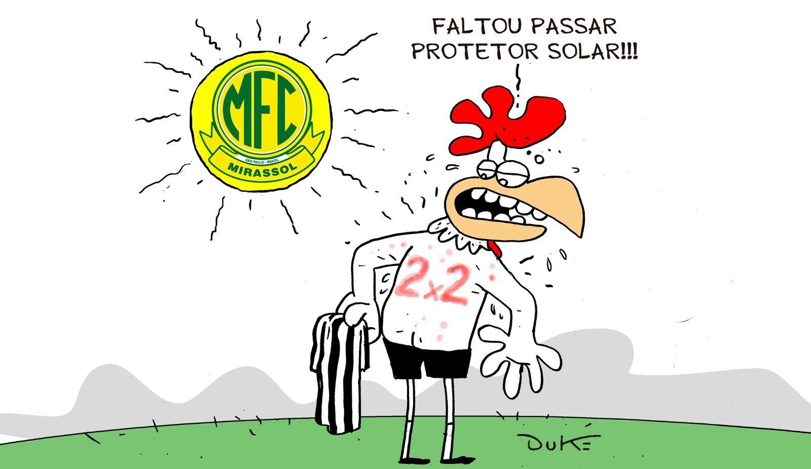 Charge do Duke | O empate do Atlético com o Mirassol pelo Brasileirão