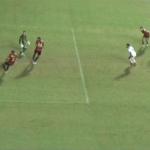 Árbitro não valida gol em Sport x Fortaleza por não ter certeza de que bola entrou