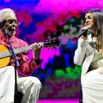 Na luta contra o câncer, Preta Gil emociona ao cantar com Gilberto Gil