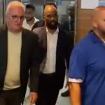 Antes de assinatura, Dorival Júnior vê Corinthians ser massacrado pelo Flamengo