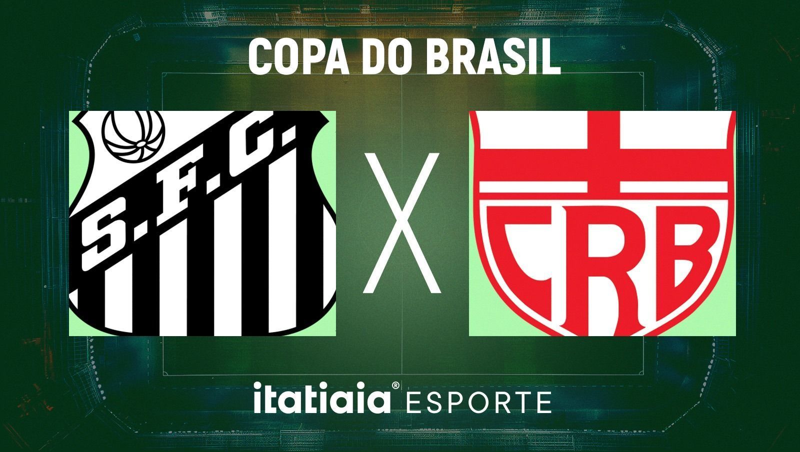 Horário e onde assistir ao vivo Santos x CRB, pela Copa do Brasil