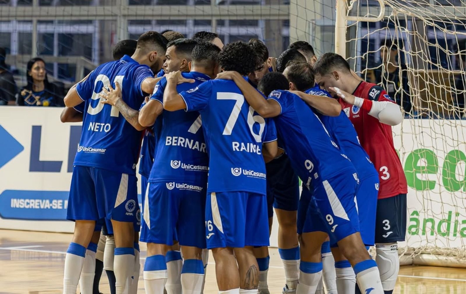 Cruzeiro Futsal se manifesta em meio a atrasos salariais e crise na LNF