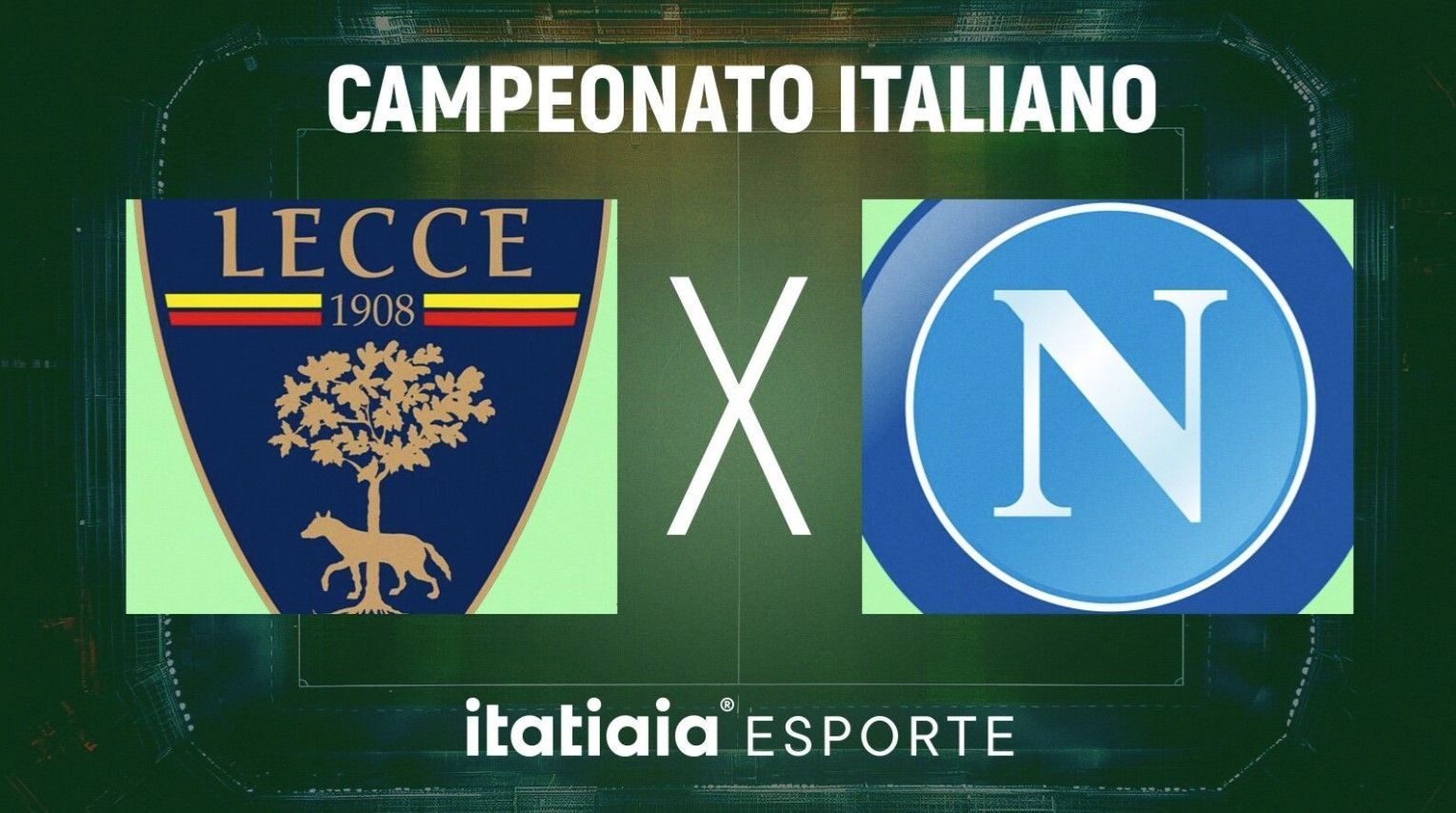 Horário e onde assistir ao vivo Lecce x Napoli, pelo Campeonato Italiano