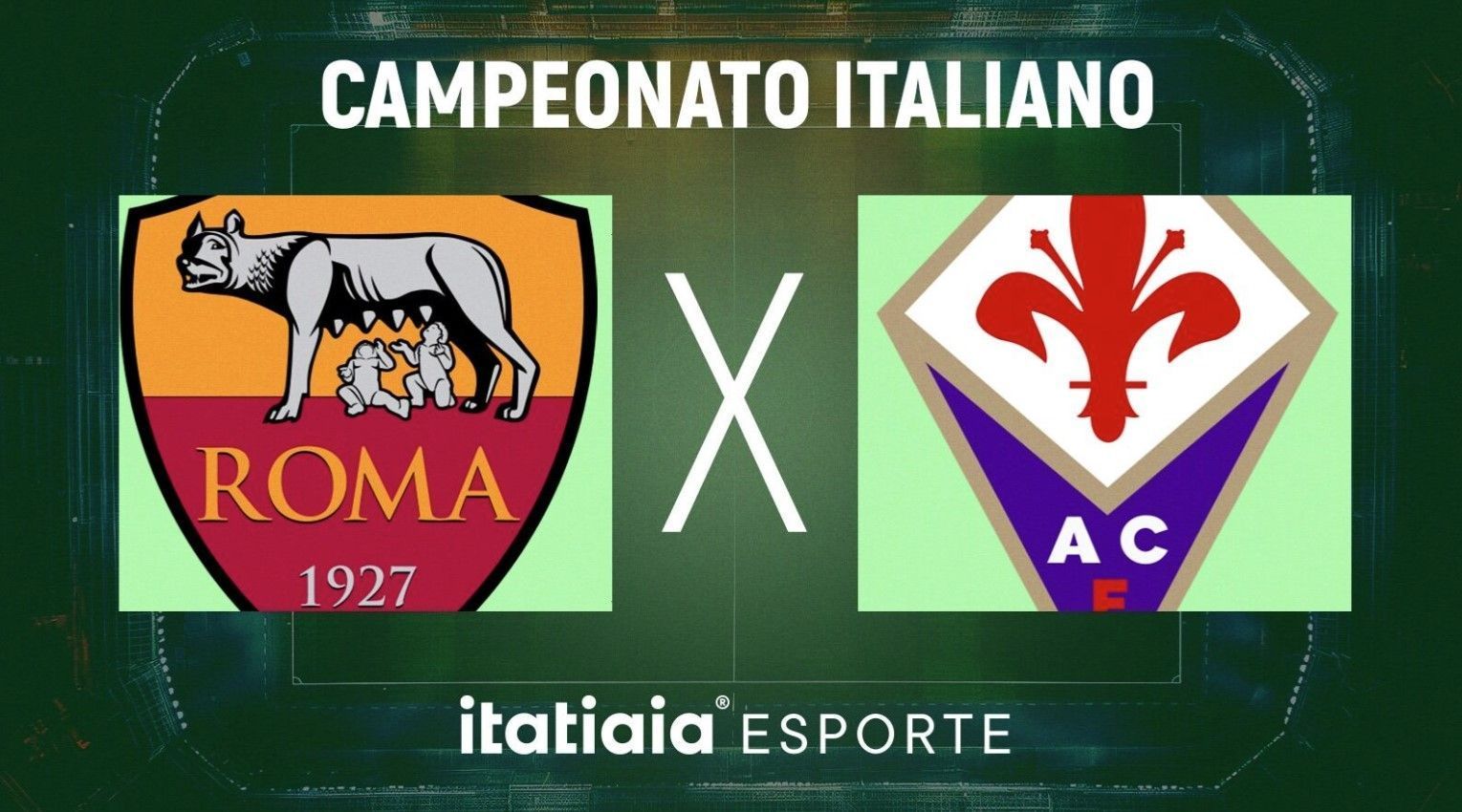 Horário e onde assistir ao vivo Roma x Fiorentina, pelo Campeonato Italiano