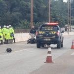 Motociclista morre em acidente no Viaduto da Mutuca, na entrada de BH; há congestionamento no local