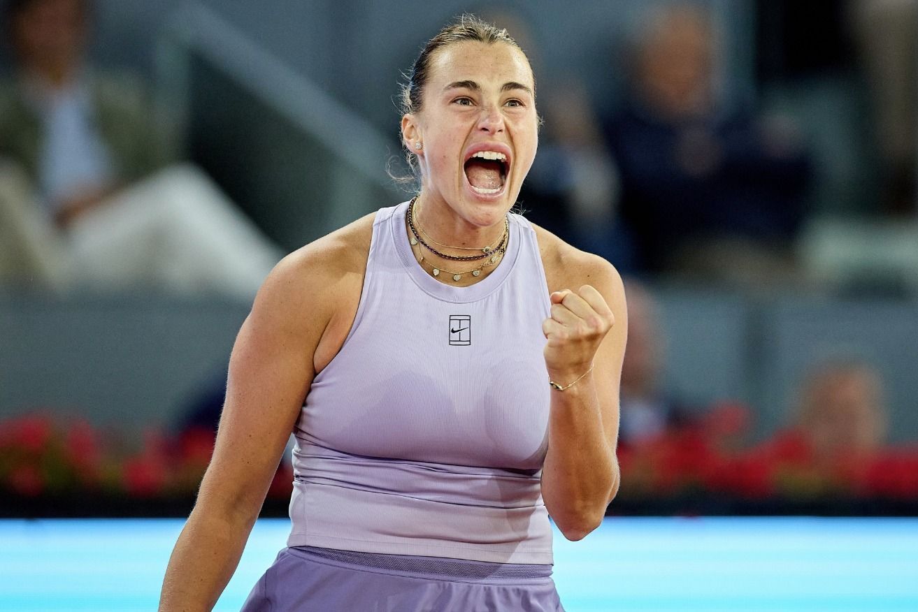 Tênis: Sabalenka vence Svitolina e vai à final do Madri Open