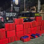 Homem é preso por transportar 864 kg de maconha na caçamba de caminhão em Minas