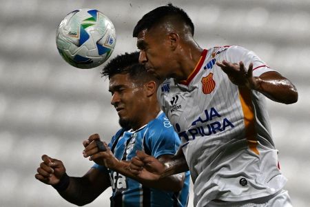 Grêmio e Atlético Grau fizeram um jogo ruim nesta quarta-feira
