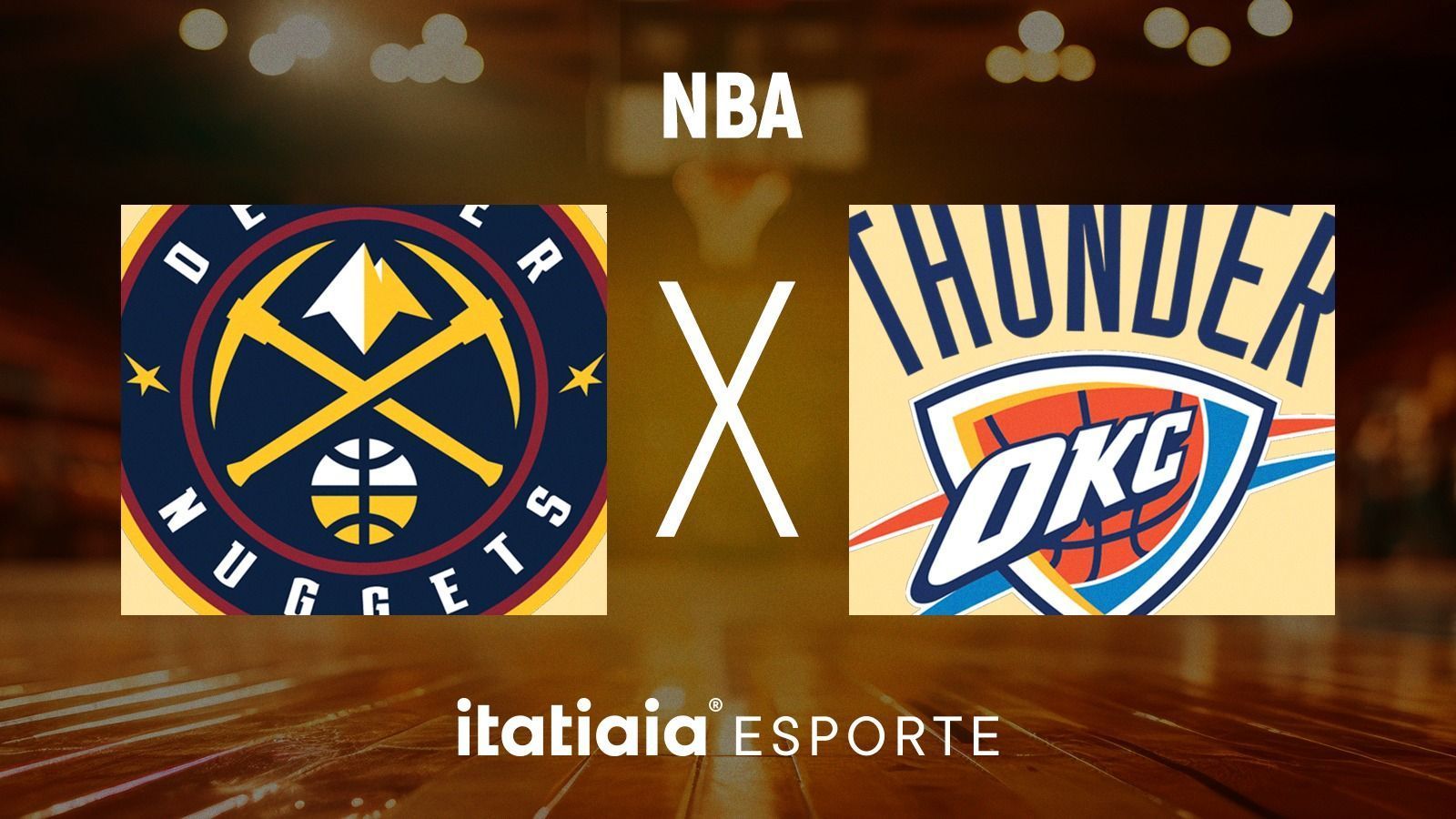 Horário e onde assistir ao vivo Nuggets x Thunder pela semifinal da NBA