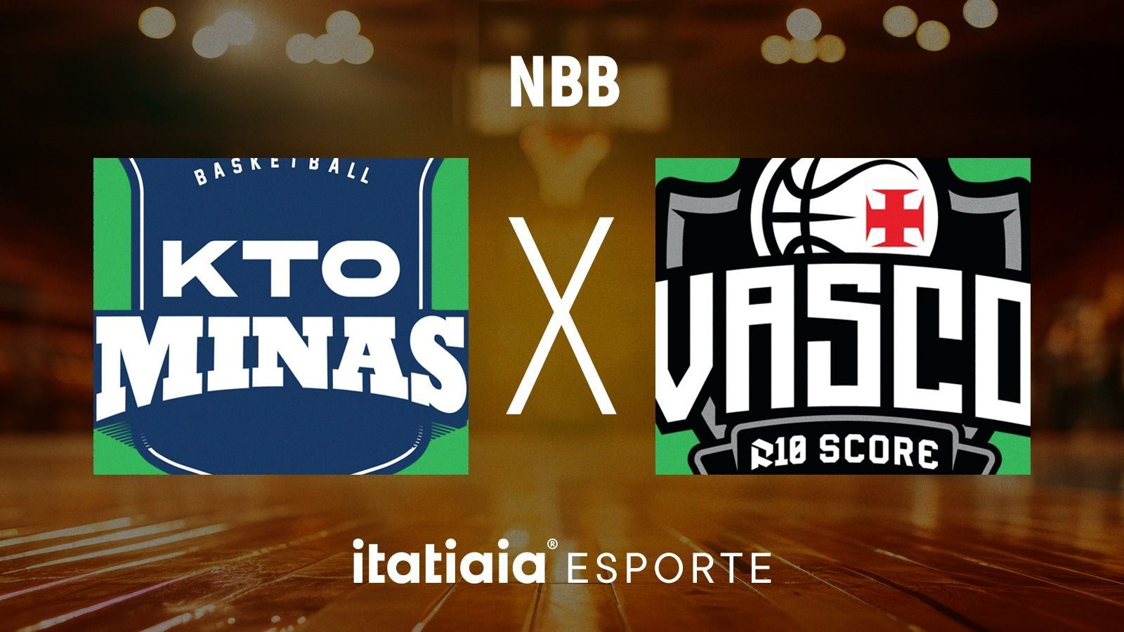 Horário e onde assistir ao vivo KTO Minas x Vasco pelas quartas do NBB