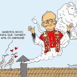 Charge do Duke | Papa Leão XIV é eleito, e gaivotas roubam a cena no conclave