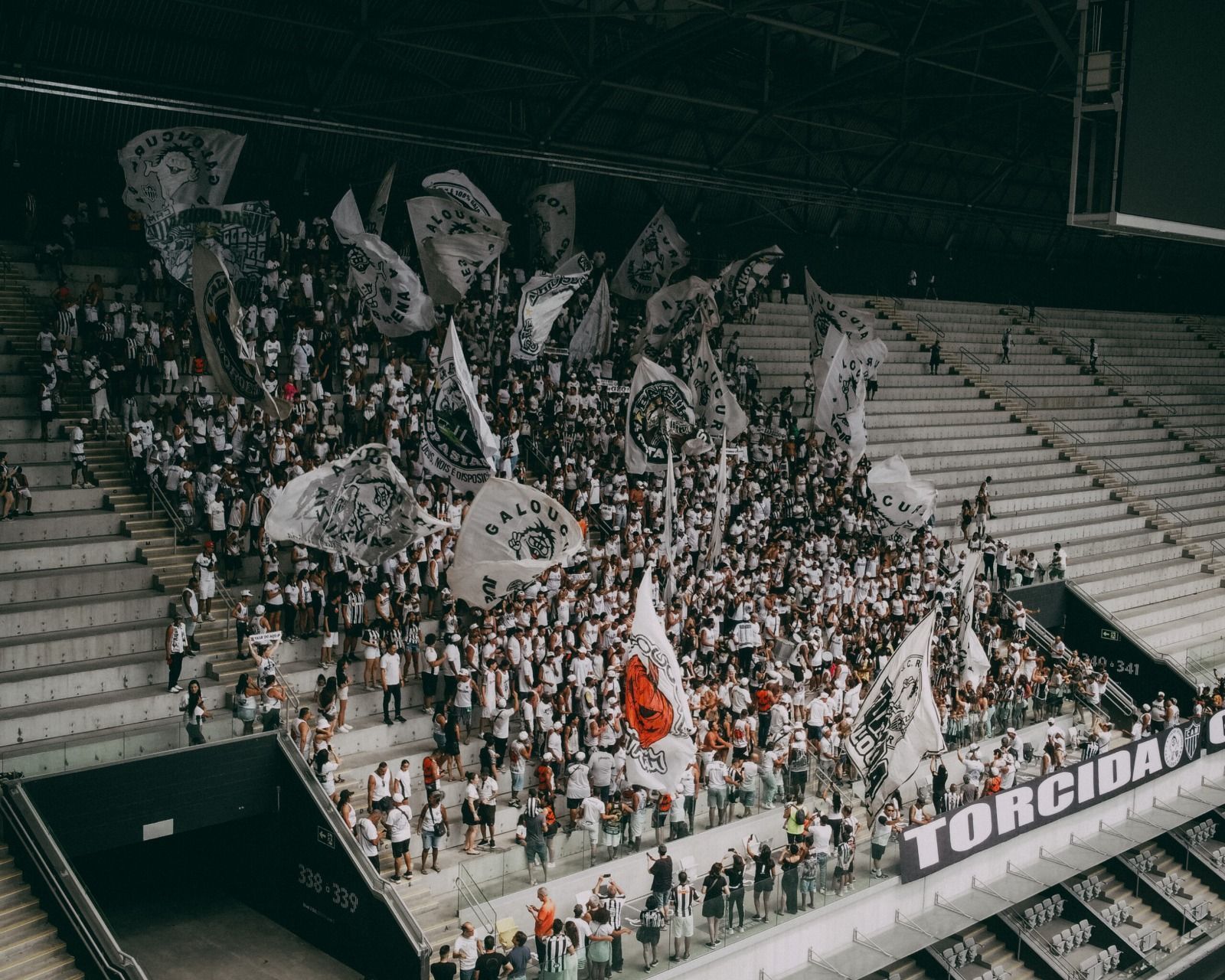 Atlético x Fluminense será teste para nova acústica da Arena MRV; saiba detalhes