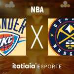 Horário e onde assistir ao vivo Thunder x Nuggets pela semifinal da NBA