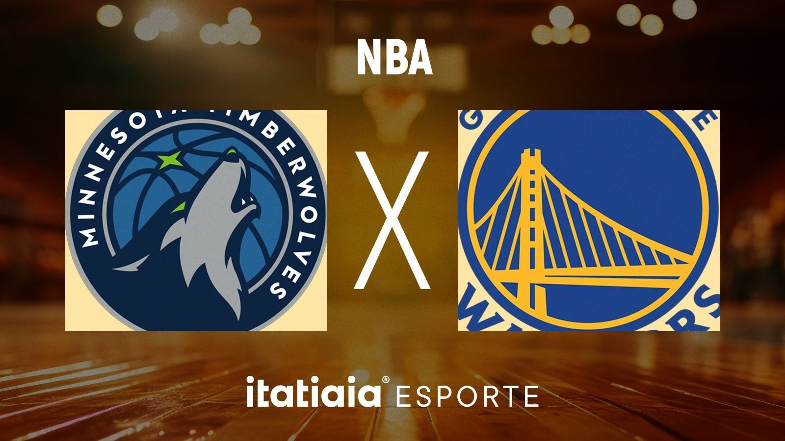 Horário e onde assistir ao vivo Timberwolves x Warriors pela semifinal da NBA