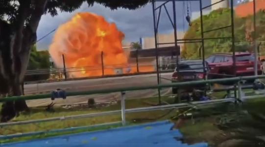 Incêndio atinge Empresa de Plástico da Amazônia na manhã desta segunda-feira (12)
