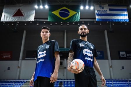 Higo Neves e Felipe Potengi, novos reforços do Itambé Minas para a sequência da Liga Nacional de Futsal (LNF)