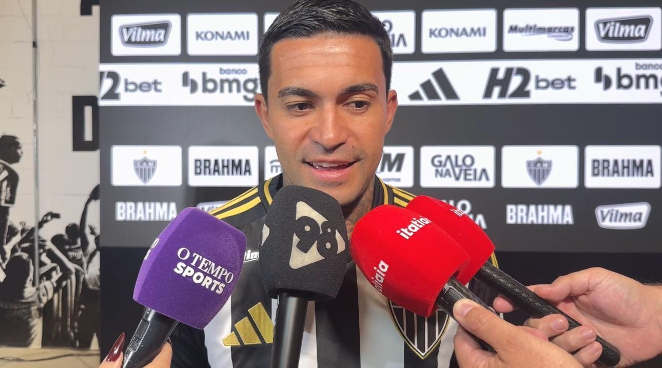 Dudu revela como foi recebido pelo elenco do Atlético e manda recado