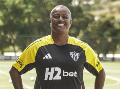 Fabiana Guedes, nova treinadoras do elenco feminino do Atlético