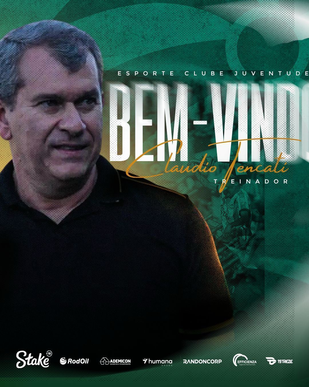 Juventude anuncia contratação do técnico Claudio Tencati