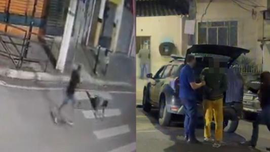 Vídeo: polícia prende suspeito de matar homem a pauladas por ciúmes da namorada em Nova Lima