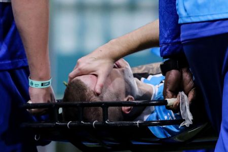 Igor Serrote deixou o gramado aos 4 minutos do segundo tempo
