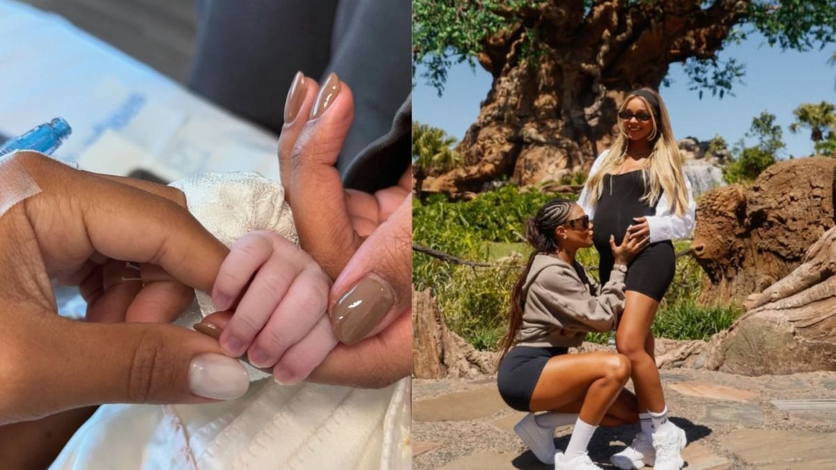 Nasce nos EUA primeira filha de Ludmilla e Brunna Gonçalves