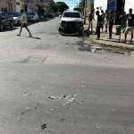 Colisão entre carro e motocicleta deixa trânsito lento em Montes Claros
