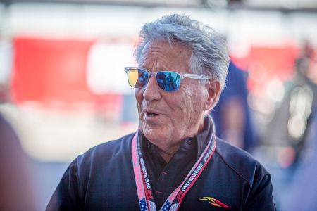 Mario Andretti, dirigente da equipe Cadillac na Fórmula 1