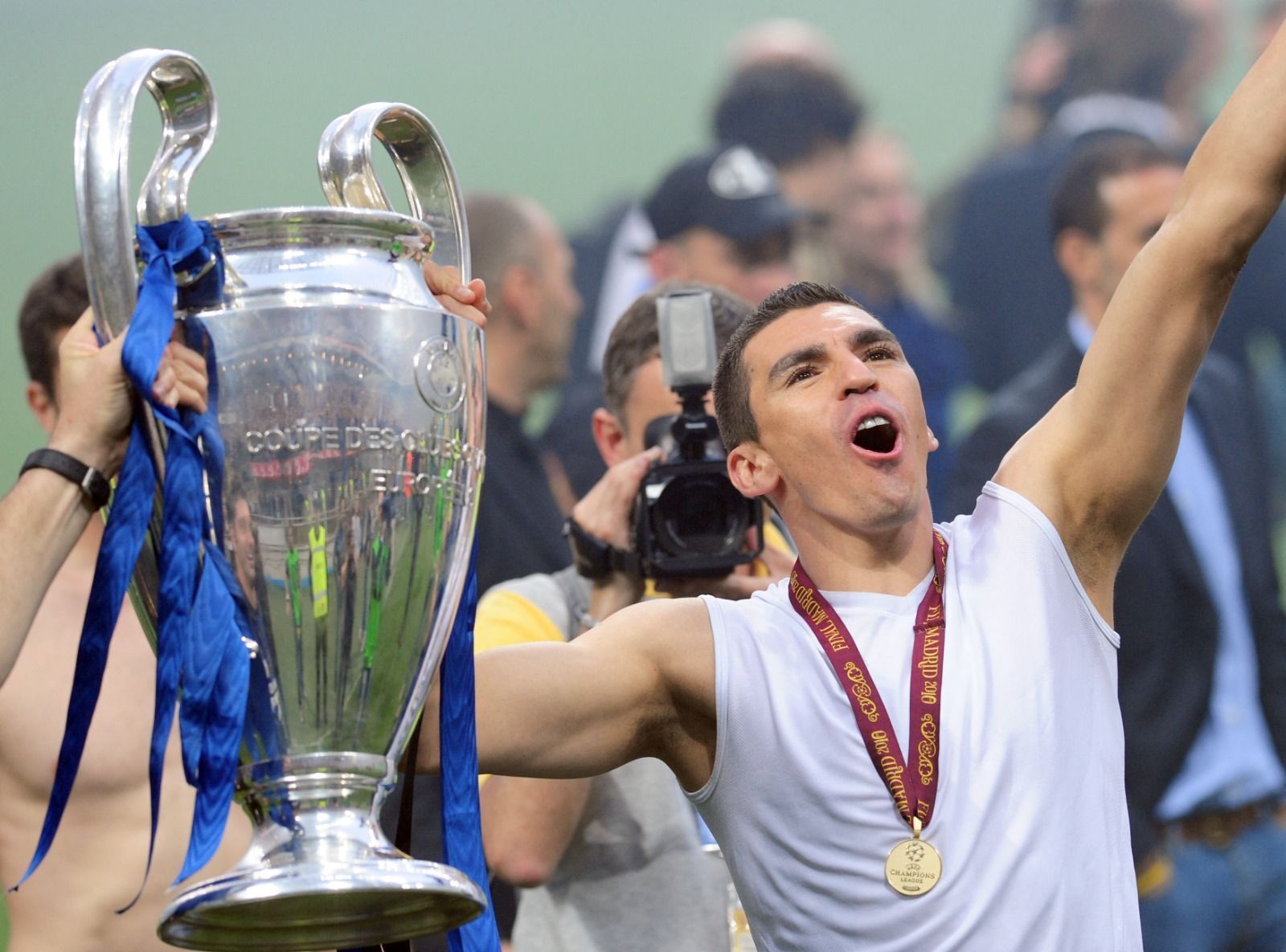 Quais foram os brasileiros campeões da Champions League pela Inter de Milão?