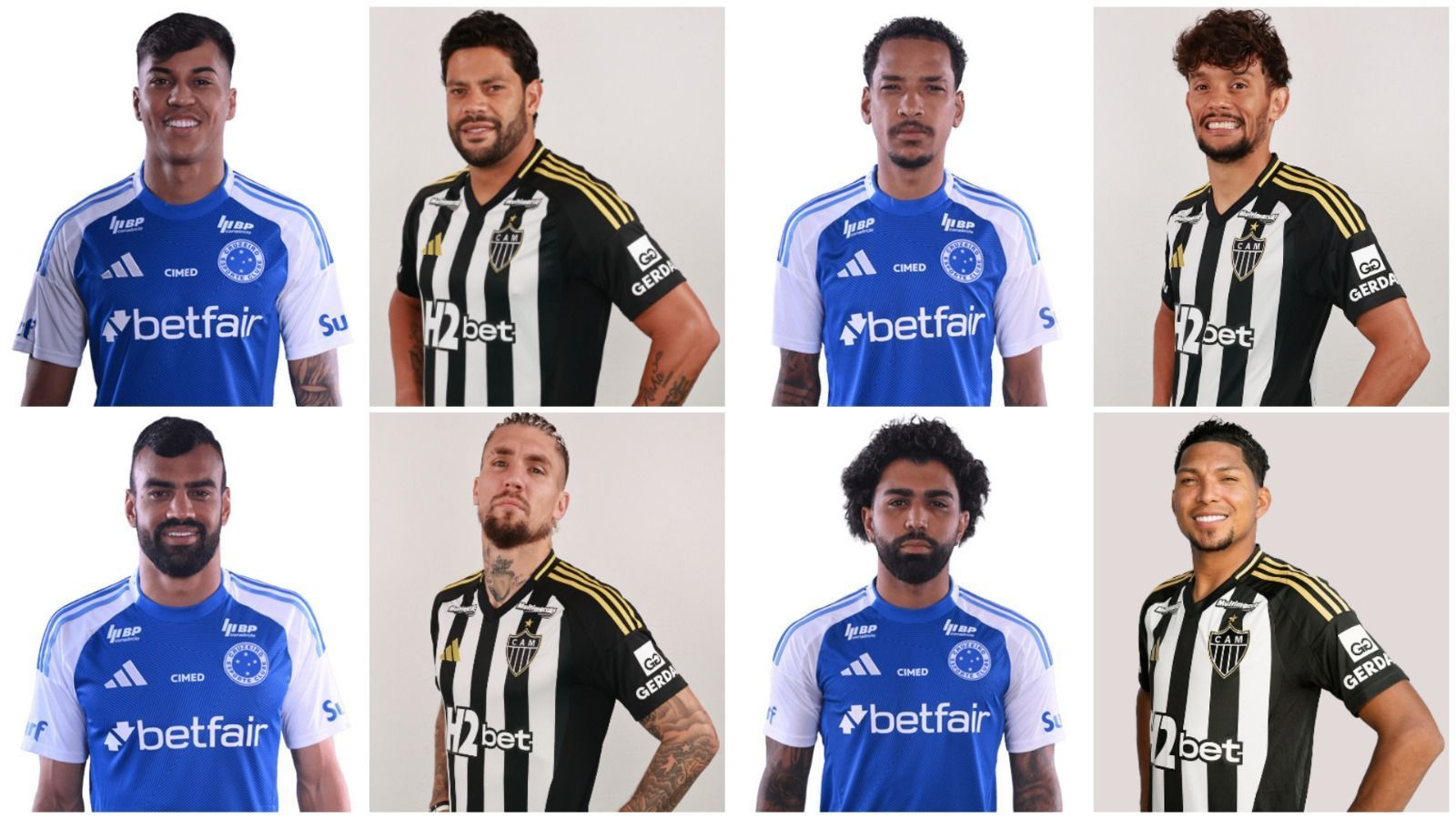 Cruzeiro x Atlético: qual jogador tem mais potencial para decidir o clássico? Vote!