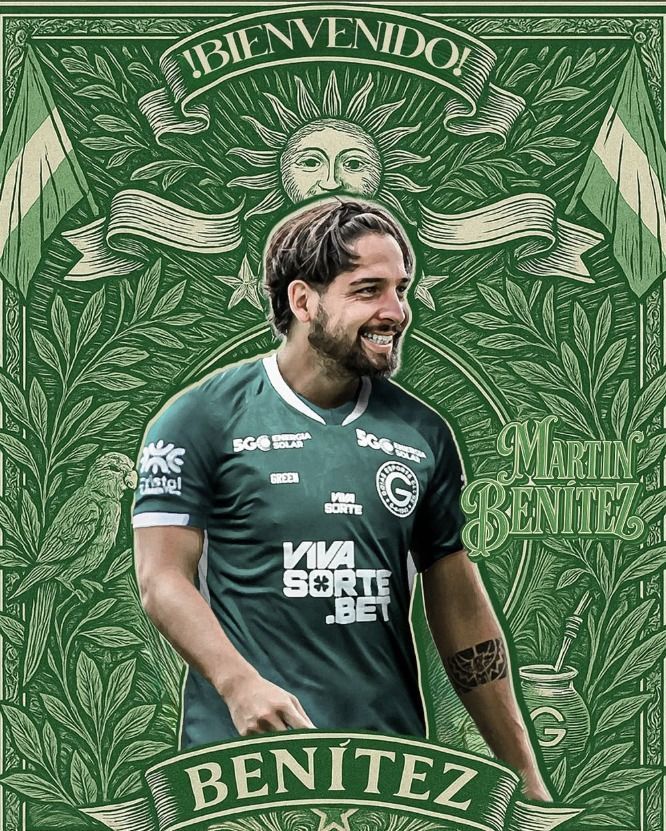 Goiás oficializa contratação do meia Benítez, ex-América