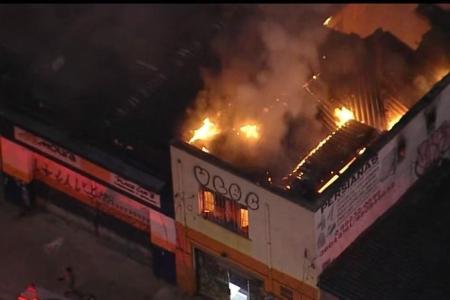 Incêndio teve início às 5h49 desta sexta-feira
