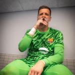 Fumante, goleiro do Barcelona agradece carinho mas faz advertência sobre o vício