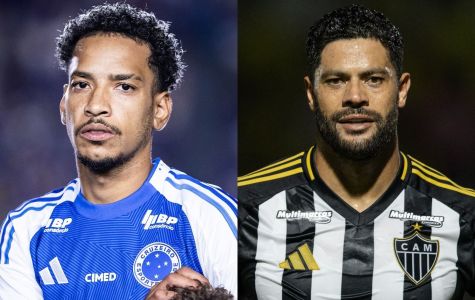 Matheus Pereira e Hulk se enfrentarão no clássico entre Cruzeiro e Atlético