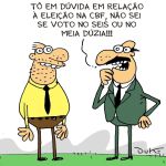 Charge do Duke | Nova eleição presidencial na CBF