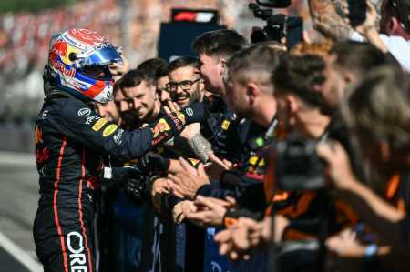 Verstappen celebrou desempenho da equipe no GP da Emilia-Romagna