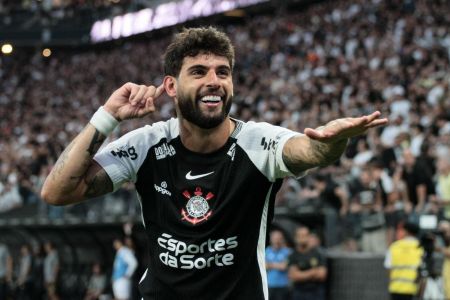 Yuri Alberto anotou o gol da vitória do Corinthians contra o Santos