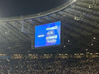 Cruzeiro atinge seu melhor público como mandante em 2025