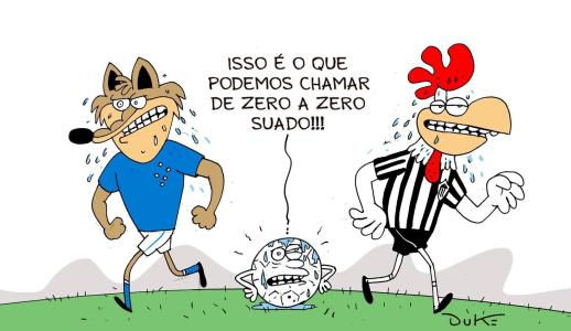 Charge do Duke | O empate no clássico entre Cruzeiro e Atlético